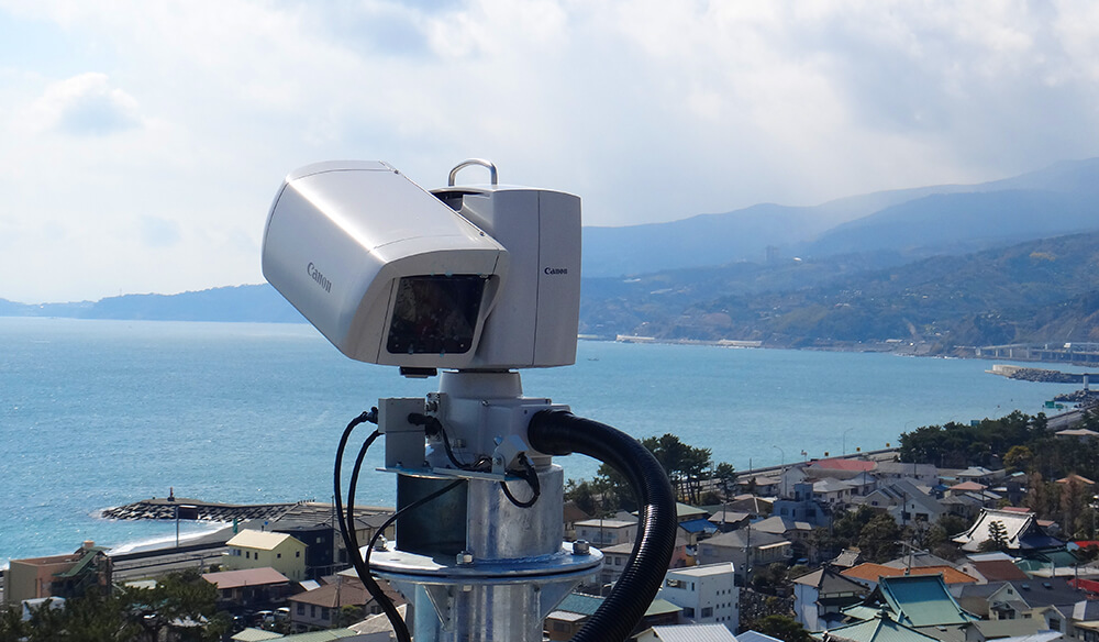 小田原情報カメラ設置工事